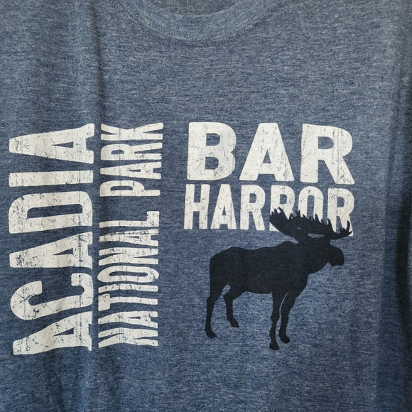 XL blue Bar Harbor t-shirt - Picture 5 of 6